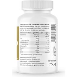 ZeinPharma Griffonia 5-HTP 100 mg - 120 Cápsulas