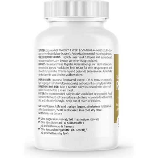 Trans Resveratroli 125 mg - 120 kapselia