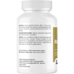 ZeinPharma Complexo de Cardo-mariano 525 mg - 90 Cápsulas