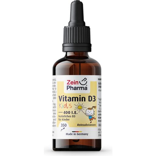 ZeinPharma Vitamina D3 400 UI en Gotas - Para niños - 10 ml