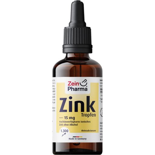 ZeinPharma Zink Droppar 15 mg - 50 ml
