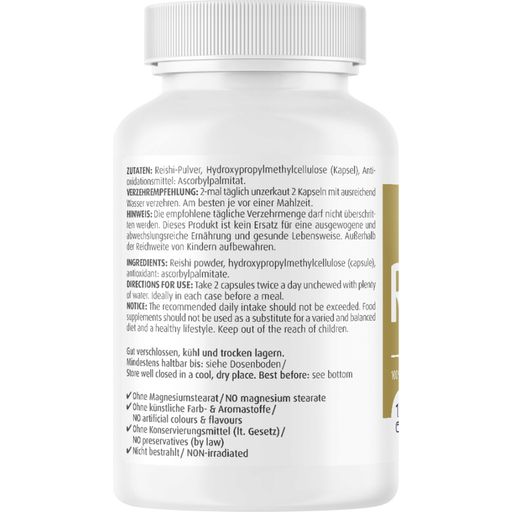 ZeinPharma Reishi Mono, 450 mg - 120 cápsulas