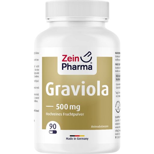 ZeinPharma Graviola 500mg - 90 Capsules