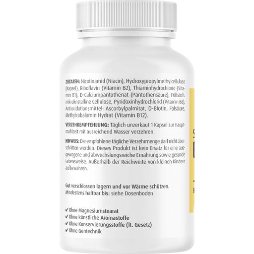 ZeinPharma Supercomplejo B + Biotina - 90 cápsulas