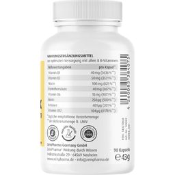 ZeinPharma Super Complesso B + Biotina - 90 capsule