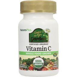 Nature's Plus Source of Life Garden Vitamin C - 60 cápsulas vegetais