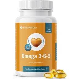 FutuNatura Omega 3-6-9 - 60 Gel-kapsule