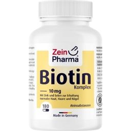 ZeinPharma Biotin Komplex 10 mg - 180 Kapseln