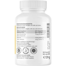 ZeinPharma Complexe de Biotine 10 mg - 180 gélules