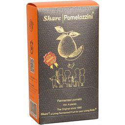 Share-Pomelozzini®, pralinen gjord av fermenterad pomelo-frukt