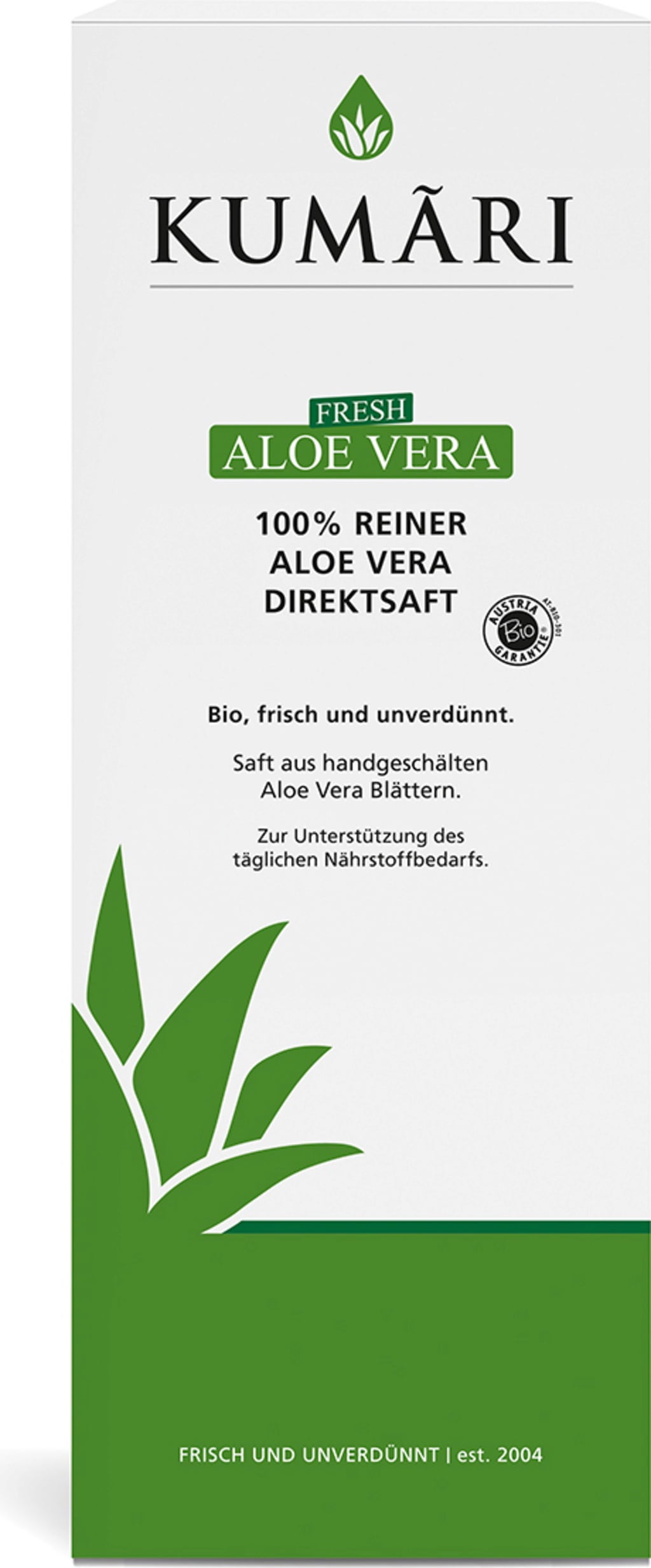 KUMARI Aloe Vera Direktsaft Bio - 1 l