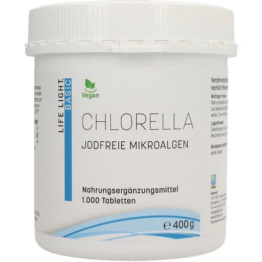 Life Light Chlorella mikroalga - 1.000 tabletta