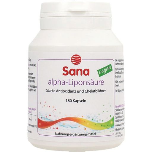 SanaCare SanaAlpha kyselina lipoová - 180 kapslí