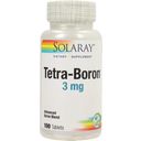Solaray Tetra-Boron - 100 comprimés