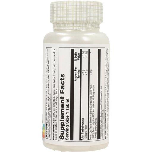 Solaray Tetra-Boron 3 mg - 100 tabl.