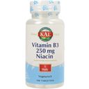 KAL Niacin 250 mg - 100 tablets