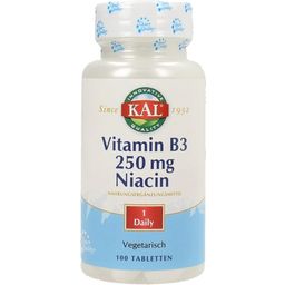 KAL Vitamin B3 250 mg Niacin