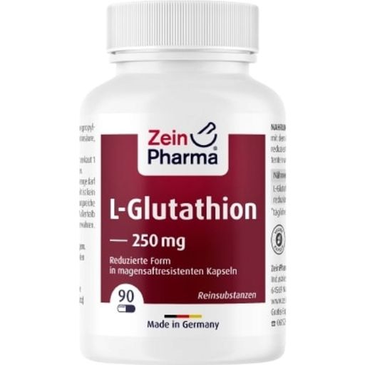 ZeinPharma L-глутатион 250 мг - 90 вег. капсули