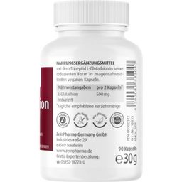 ZeinPharma L-glutation 250 mg - 90 Kapsułek roślinnych