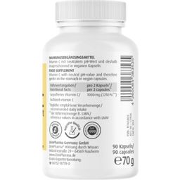 ZeinPharma Pufferelt C-vitamin 500 mg - 90 kapszula