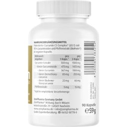 ZeinPharma Curcumin Triplex³ Capsules 500mg  - 90 capsules