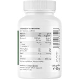 ZeinPharma Natural D-Mannose 500 mg - 60 Kapseln