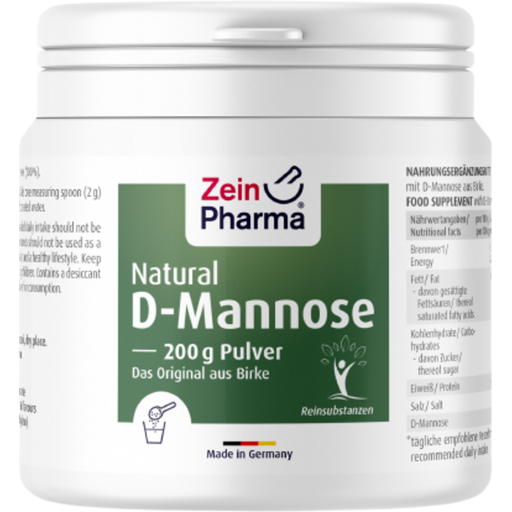 ZeinPharma Poudre D-Mannose Naturelle - 200 g