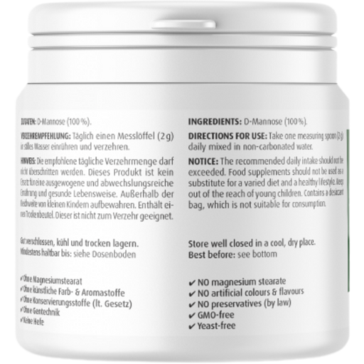 ZeinPharma Natural D-Mannose Powder - 200 g