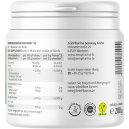 ZeinPharma Natural D-mannóz por - 200 g