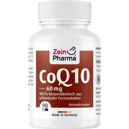 ZeinPharma Coenzyme Q10 60mg - 90 capsules