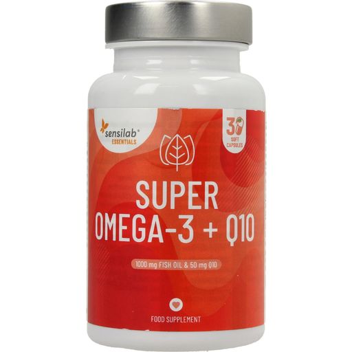 Sensilab Super Omega 3 + Q10 - 30 Gel-kapsule