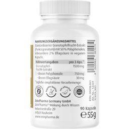 Granaattiomena 500 mg - 90 kapselia