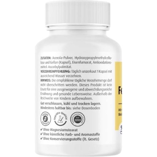 ZeinPharma Ferromarat Iron 14 mg - 90 capsules
