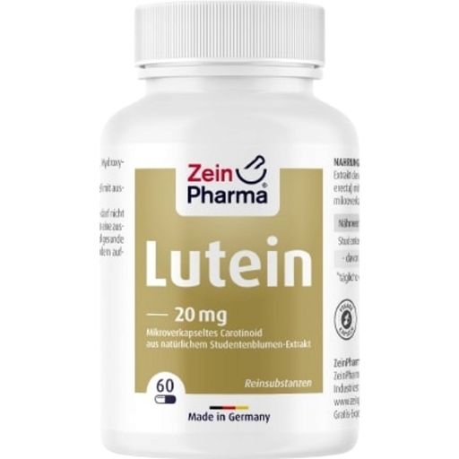 ZeinPharma Lutein 20 mg - 60 Kapseln
