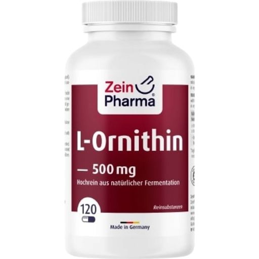 ZeinPharma L-ornitin 500 mg - 120 kapslí