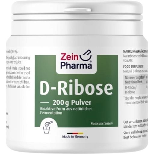 ZeinPharma D-Ribosa en Polvo - 200 g