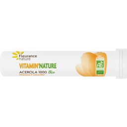 Organic Acerola 1000 mg Natural Vitamin Tablets