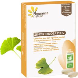 Fleurance Nature Tablete Ginkgo biloba PLUS bio - 30 tabl.