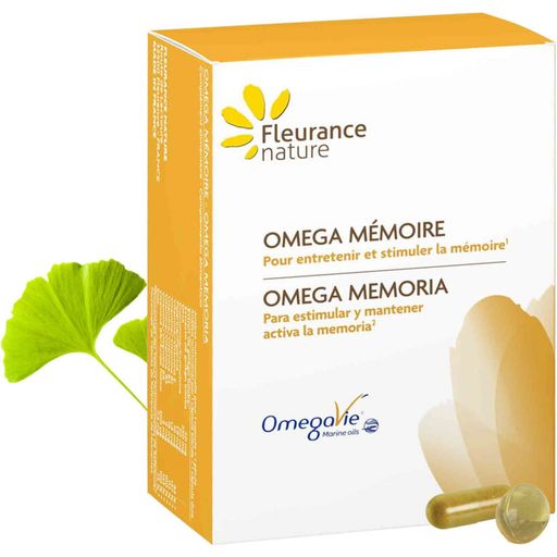 Fleurance Nature Omega Memory Capsules - 60 capsules