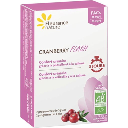 Fleurance Nature Flash-Cranberry tabletki bio - 14 Tabletki