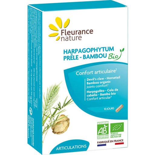 Organic Harpagophytum Horsetail Bamboo капсули - 40 капсули