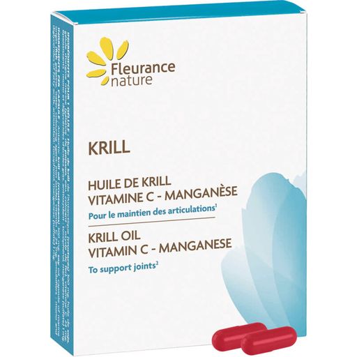 Olio di Krill, Vitamina C e Manganese in Capsule - 15 capsule
