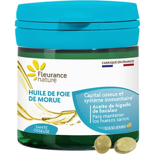 Fleurance Nature Cod Liver Oil Capsules - 60 capsules
