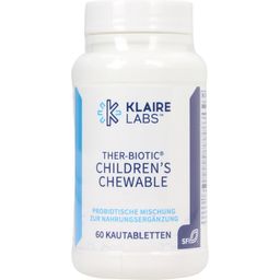 Klaire Labs Ther-Biotic® Childrens chewable - 60 Tabletek do żucia