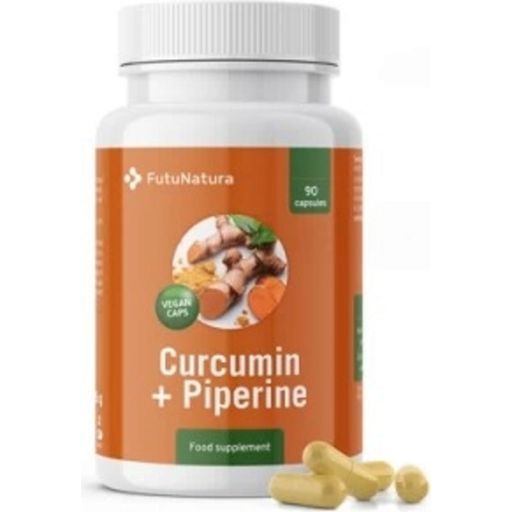 FutuNatura Curcumine + Pipérine - 90 gélules