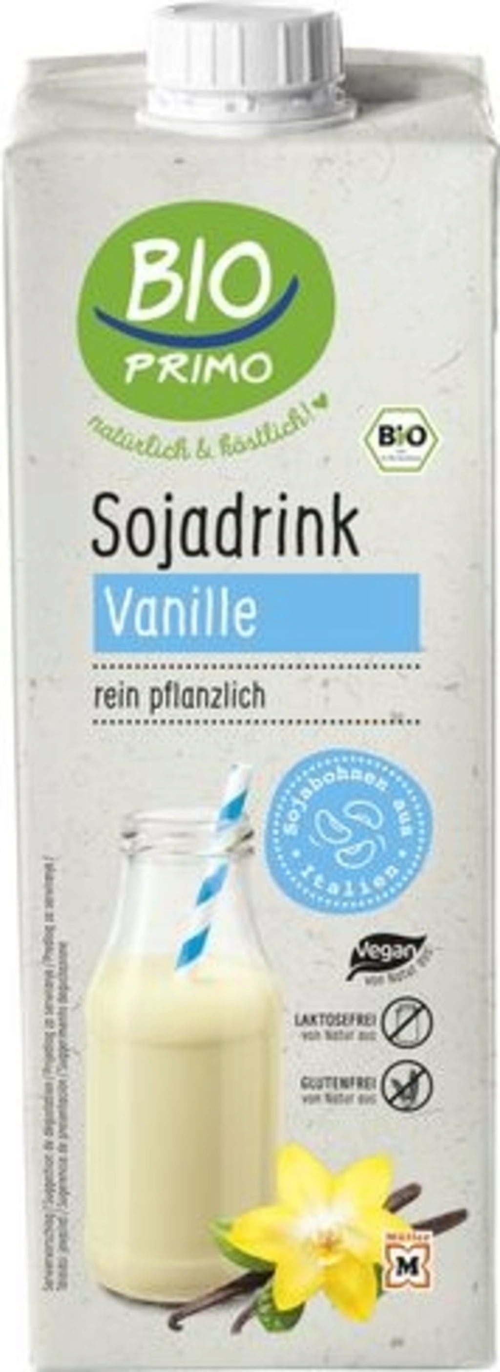BIO PRIMO Organic Soy Drink - Vanilla