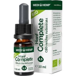MEDIHEMP Organic Hemp Complete 2.5% - 10 ml