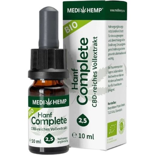 MEDIHEMP Bio Hemp Complete 2,5% - 10 ml