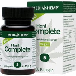 MEDIHEMP Коноп Complete 5% био капсули - 60 капсули