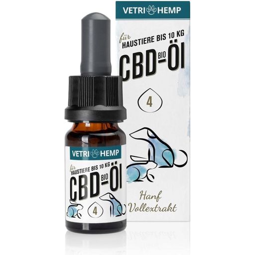 VETRIHEMP CBD Oil for Pets 4 Bio - 10 ml